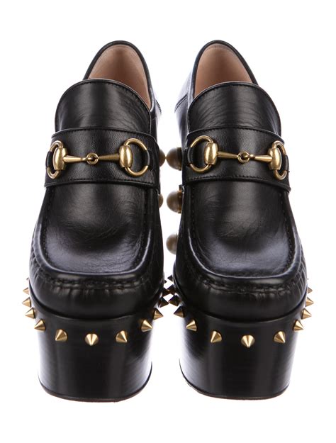 gucci platform loafer